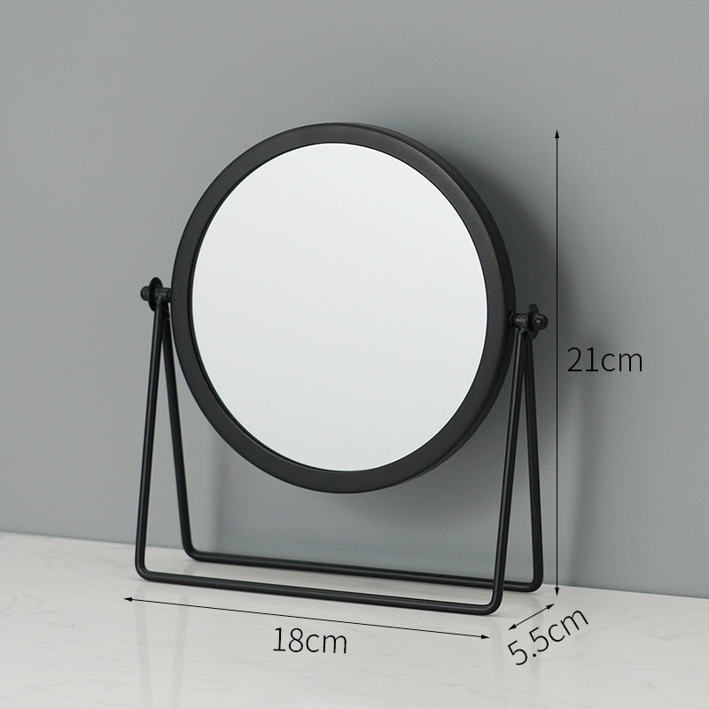 Waterproof Dressing Mirror with Clear Reflection | Black