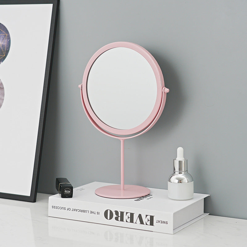 Waterproof Dressing Mirror with Clear Reflection | Pink