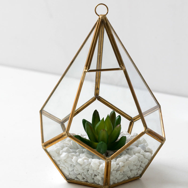 Marmigo Pyramid Lantern Glass Decoration - Elegant Design