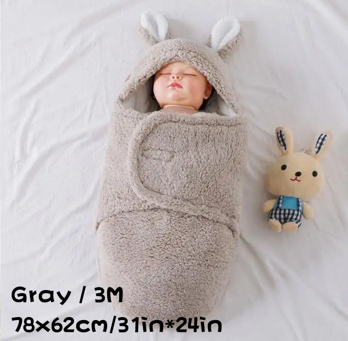 SoftNest Newborn Sleep Sack for Comfortable Sleep | Grey