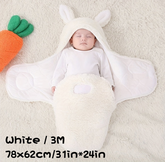 Cozy Marmigo Baby Sleep Sack with Head Support | White