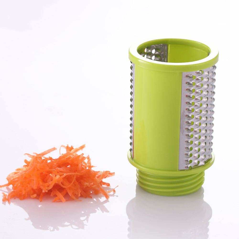 Vegetable shredding with stainless steel kitchen shredder