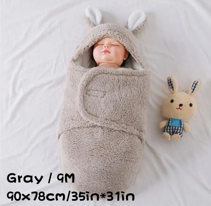 SoftNest Newborn Sleep Sack for Comfortable Sleep | Grey