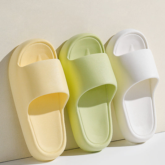 Non-slip EVA slippers in various colors for home comfort