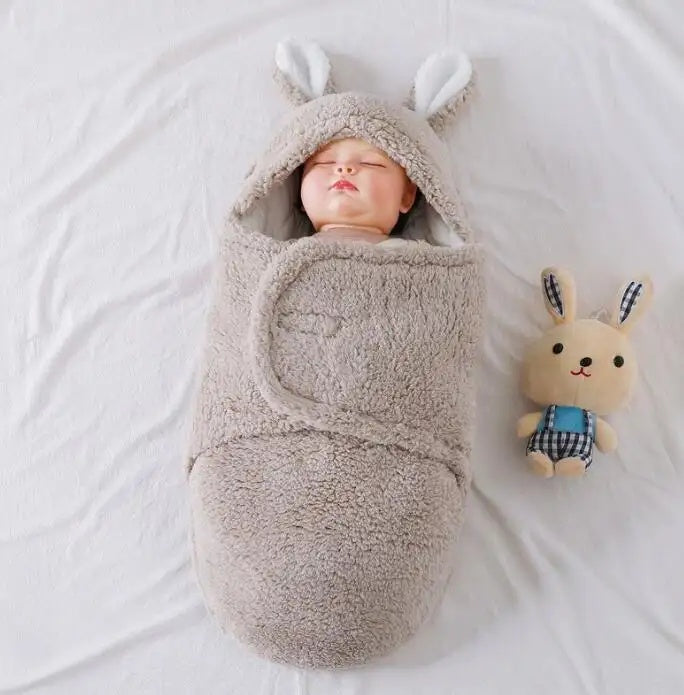 SoftNest Newborn Sleep Sack for Comfortable Sleep | Grey