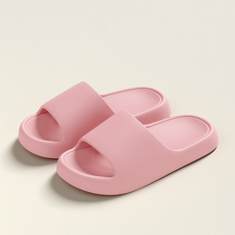 Comfortable house shoes with wear-resistant EVA soles | Pink