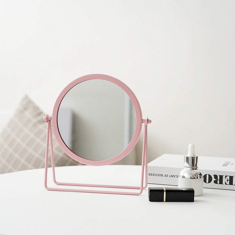 Waterproof Dressing Mirror with Clear Reflection | Pink