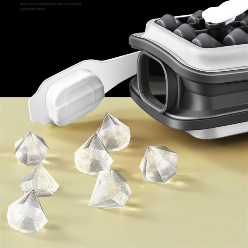 Durable 2 in 1 Ice Cube Tray for Creative Drinks