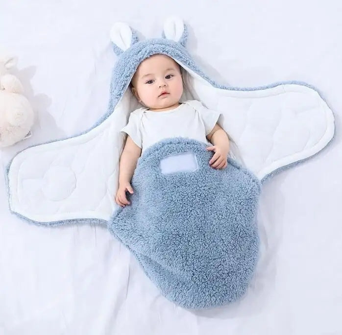 Cozy Marmigo Baby Sleep Sack with Head Support | Blue 